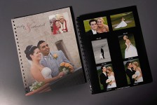 Wedding portfolio proofbook of photographs